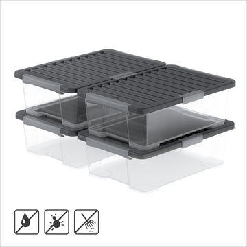 Boxen-Set - 4-teilig 30l CORE Pro
