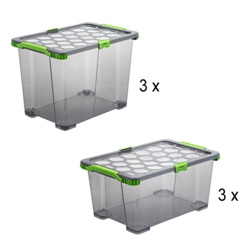 Storage Box Set 44L and 65L l EVO TOTAL PROTECTION