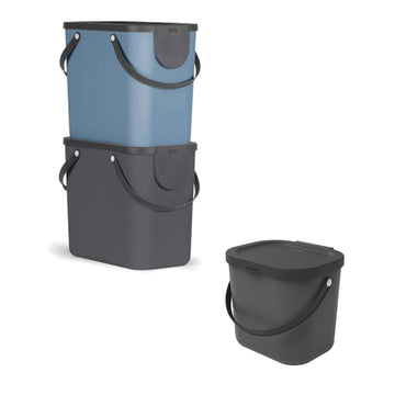 3er Set Müllsystem 25 l und 6 l ALBULA