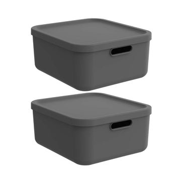Boîte de rangement 20 l - Lot de 2 | ALBULA LIGHT