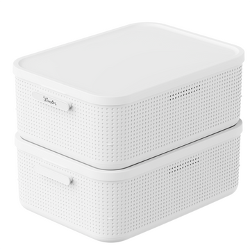 Kleiderschrank Organizer 2er Set Box mit Dufteinsatz M | WOP