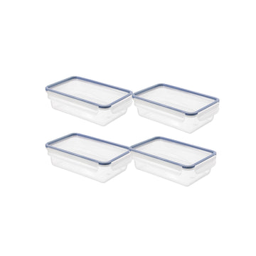 Food Storage Container Set 4pc 1.5L l CLIC & LOCK
