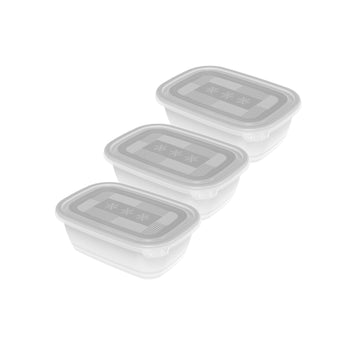 Set of freezer boxes 3 x 1 l FREEZE