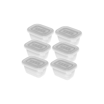 Set of freezer boxes 6 x 0.25 l FREEZE