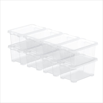Core Basic Box 4 l with lids - Set of 8